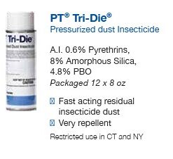 Alternative view of Tri-Die Pressurized Silica + Pyrethrin Dust
