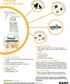 Alternative view of Petcor 2 Flea & Tick Spray