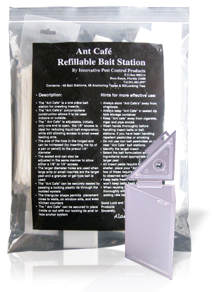 Ant Cafe Refillable Bait Station - Bag (48 Stations)