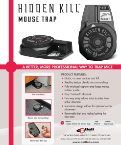 Trapper Hidden Kill Mouse Trap Sell Sheet1
